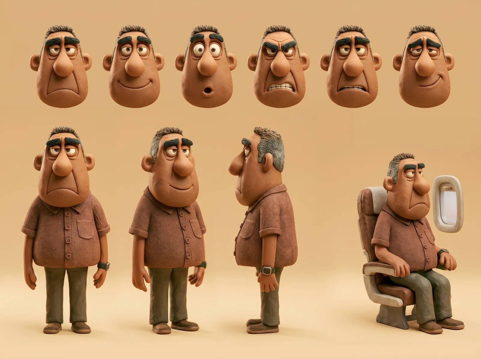 Ficha do personagem Hélio, criado com IA para a campanha