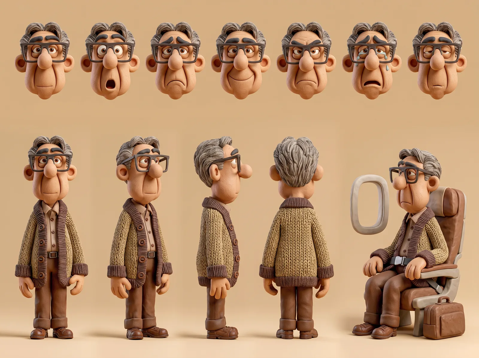 Ficha do personagem Seu Antônio, criado com IA para a campanha