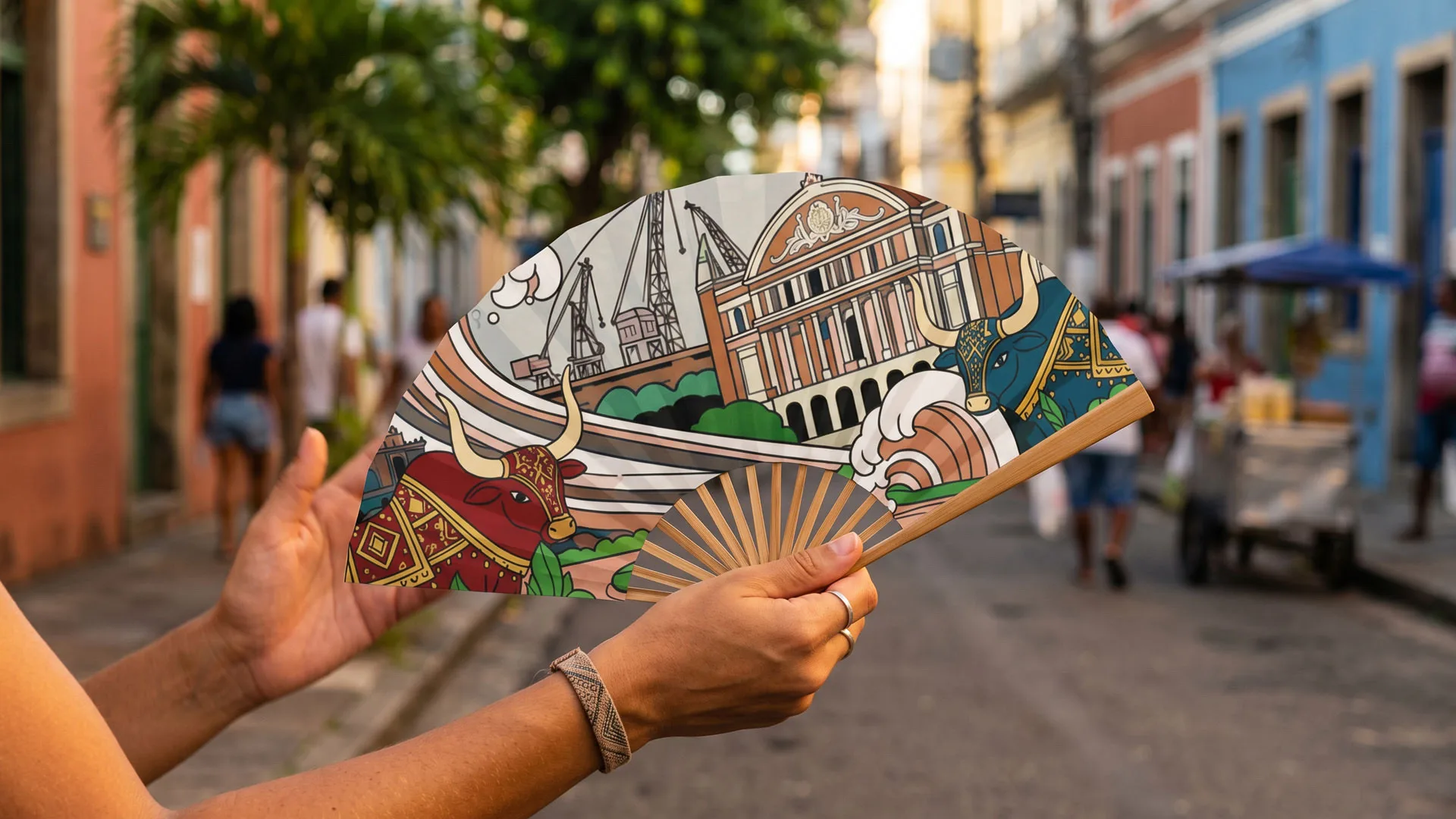 Embratur Estampas, aplicação em produto