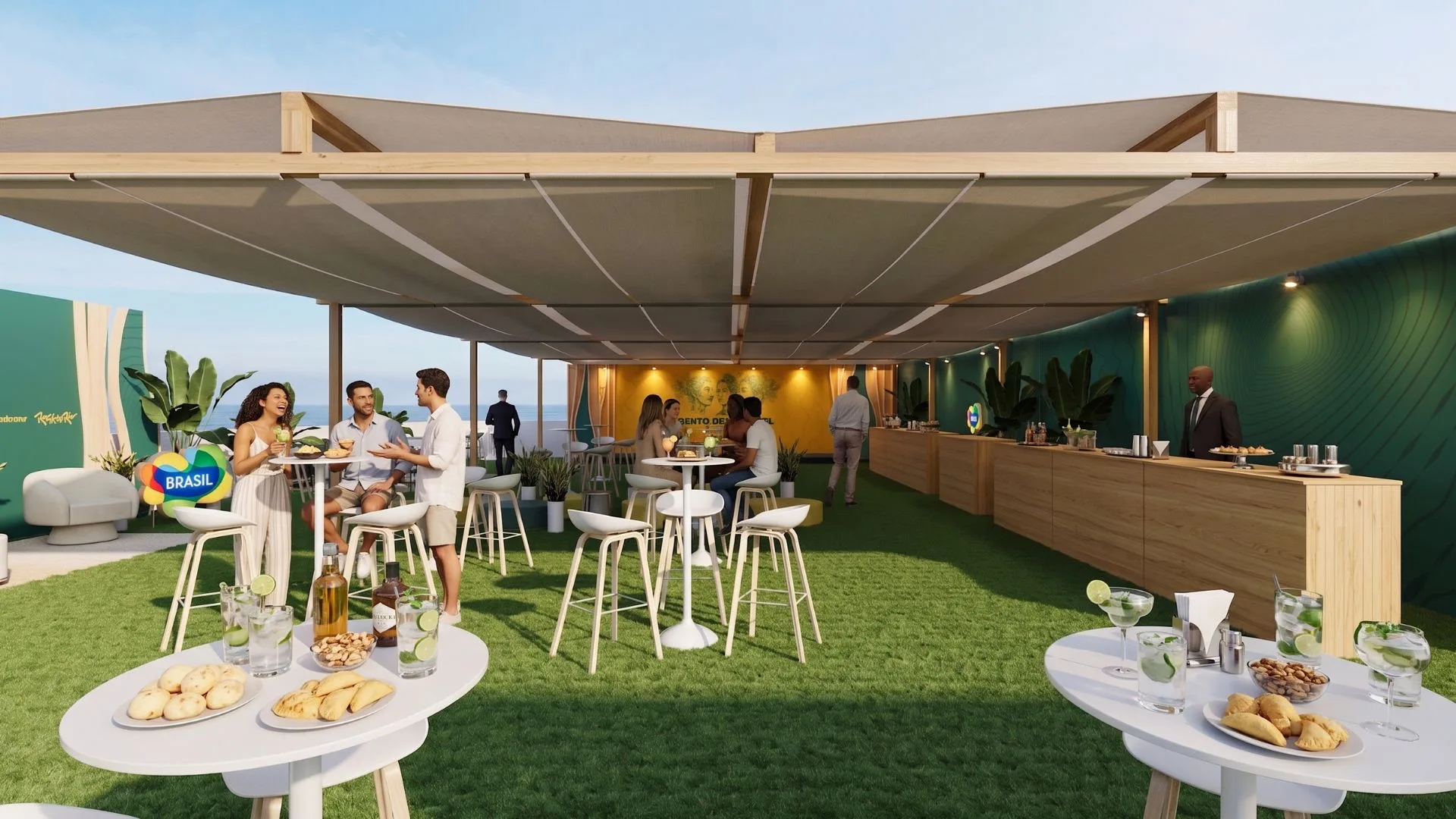 Lounge e bar do Brasil Sounds Lisboa