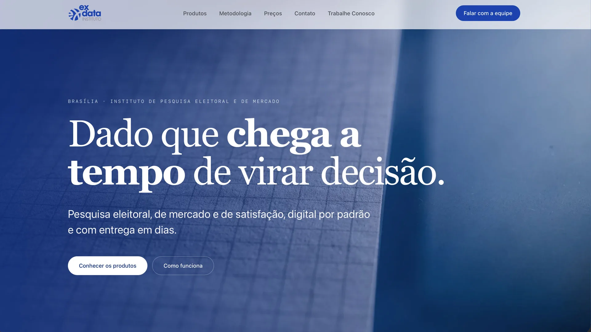 Site institucional ExData